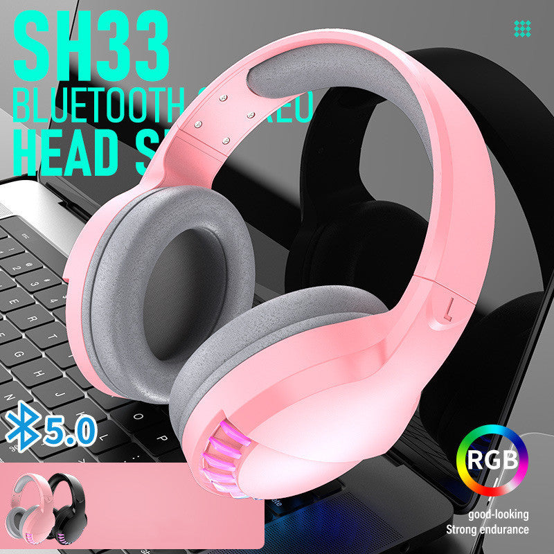 Head-mounted Mobile Phone Heavy Bass Noise Reduction Gaming Headset Head-mounted Mobile Phone Heavy Bass Noise Reduction Gaming Headset